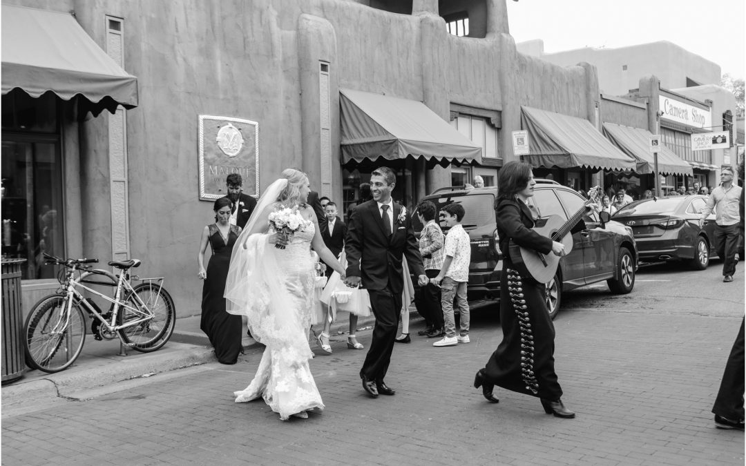 Jessica and Jeffrey… St. Francis Cathedral and La Fonda on the Plaza Wedding